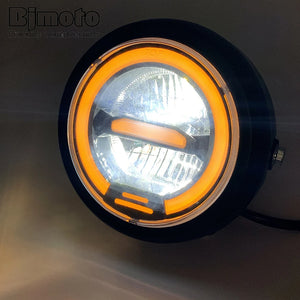 Phare LED rond 6,5 pouces pour Harley - vue 2