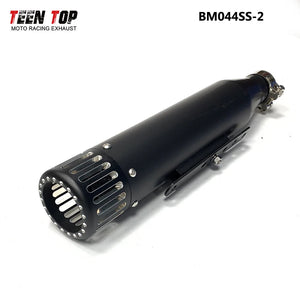 Silencieux rétro inox pour Harley Sportster - vue 8