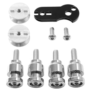 Kit de fixation de sacoches cavalières pour Harley Fat Boy FLFB/FLFBS/FXBR (2018-2022) - vue 1