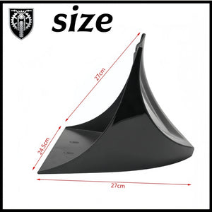 Carénage bas avant noir en ABS pour Harley-Davidson Touring - vue 6