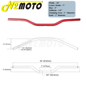 Guidon T-bar noir style club pour Harley Softail - vue 9