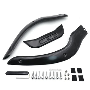 Kit de garniture de pare-brise en acier pour moto Harley-Davidson Road Glide - vue 7