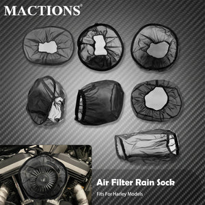 Housse de Protection Imperméable pour Filtre à Air (Rain Sock) - Harley-Davidson (Tous Modèles, selon Filtre 114/117) – photo 1/13