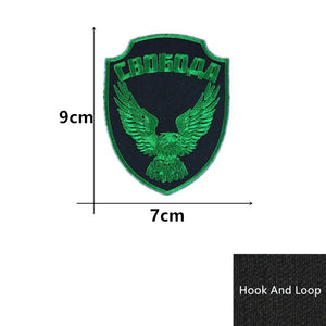 Écusson tactique brodé Stalker Team, fixation velcro ou thermocollante - vue 17