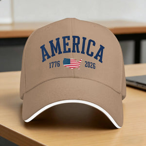 Casquette au motif drapeau américain vintage - vue 7