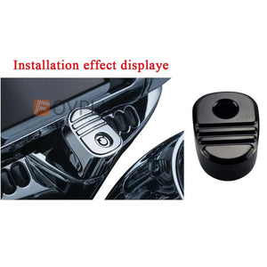 Cache de contacteur Tri-Line pour Harley Touring - vue 4