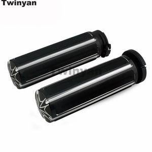 Poignées de guidon pour Harley Sportster, Dyna, Softail et Touring - vue 6