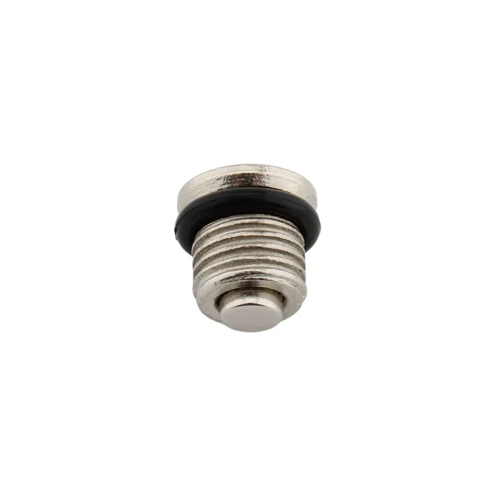Bouchon de vidange magnétique argenté pour carter primaire Harley-Davidson - vue 2