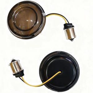 Insert LED de clignotant bullet pour Harley Touring - vue 3