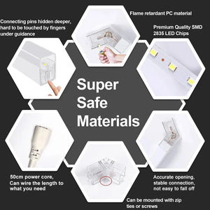 Panneau LED hexagonal nid d'abeille 6500K pour garage, salon de coiffure et atelier – photo 5/36