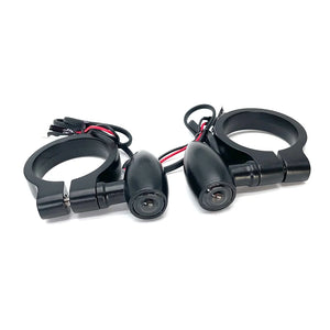 Clignotants LED bullet fourche 41 mm pour Harley Touring - vue 3