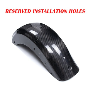 Garde-boue en carbone sec sergé brillant pour Harley-Davidson Touring Road Glide - vue 9