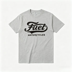 T-shirt Coton Imprimé Étiquette Essence Moto - vue 6