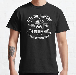T-shirt Homme Route 66 Mother Road 100% Coton Grande Taille - vue 11