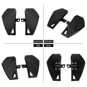 Repose-pieds passager CNC chromé pour Harley-Davidson - vue 3