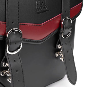 Sacoche Latérale Moto Universelle en PU Imperméable - Compatible Softail, Dyna, Touring, V-Star, Shadow - vue 4