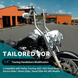 Kit de Câbles Rallongés pour Guidon - Harley-Davidson Touring 2021-2023 (Sans ABS) – photo 2/10