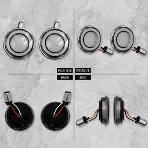 Clignotants LED Type Bullet Connecteur 1157 - Harley-Davidson Touring, Sportster, Softail, Dyna – photo 4/9