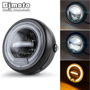 Phare LED rond 6,5 pouces pour Harley - vue 3