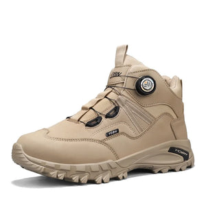 Bottines motard cuir - vue 8