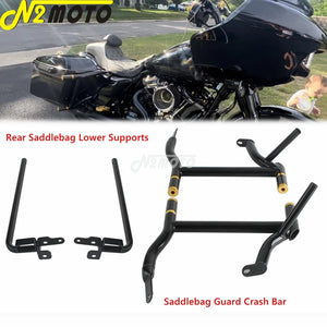 Pare-Sacoches Arrière Style Boucle pour Harley Touring 2014-2025 - vue 4