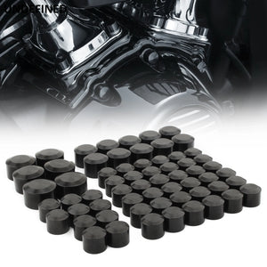 Caches de vis moteur pour Harley Touring et Softail - vue 3