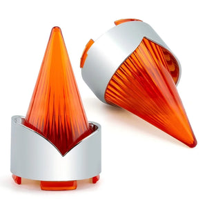 Lentille de clignotant pointue pour Harley Softail - vue 10
