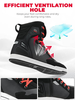 Chaussures moto avec protège-cheville - vue 3