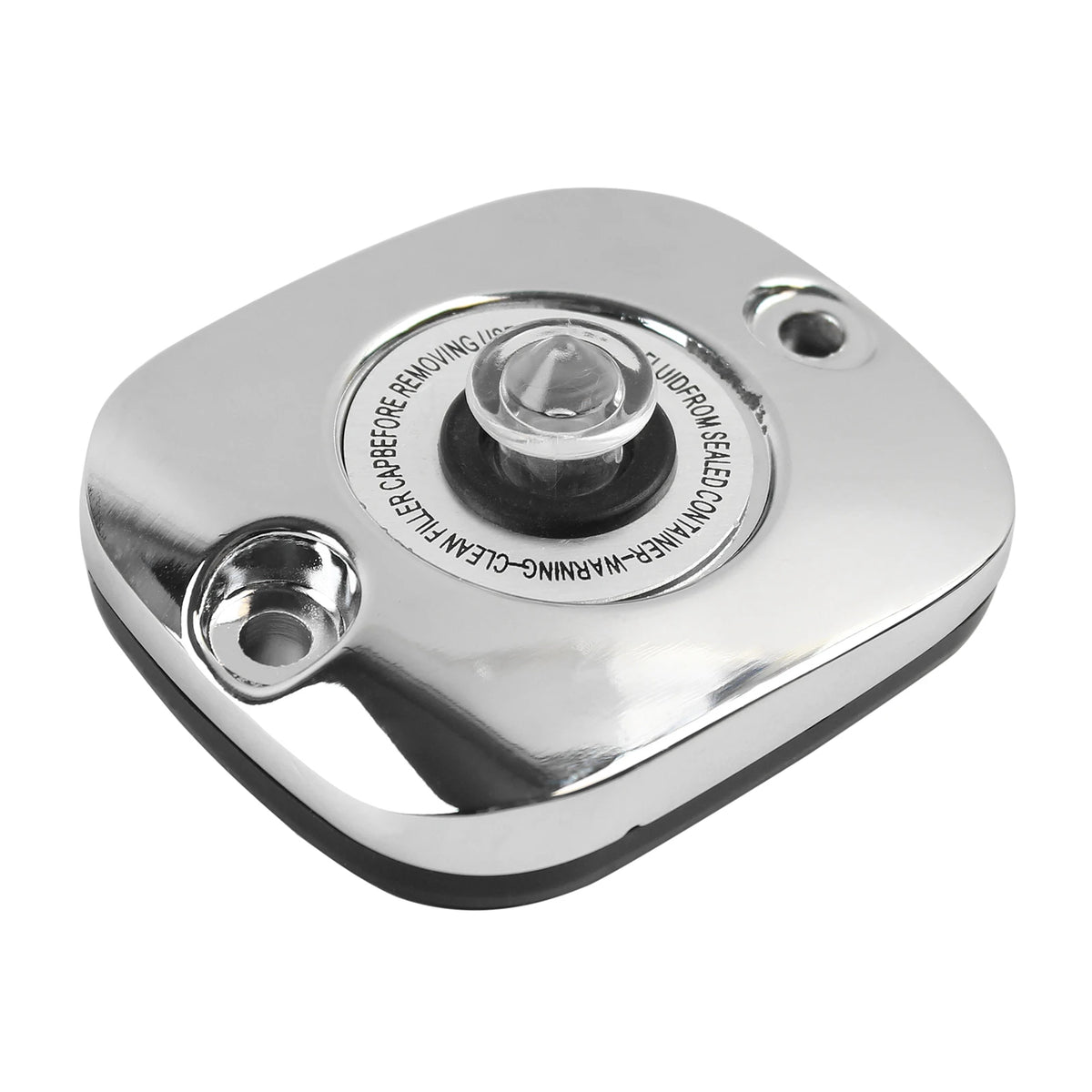 Couvercle de maître-cylindre avant pour Harley Dyna Softail Touring - vue 2