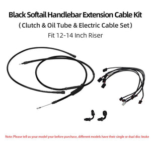 Kit Complet de Câbles de Commande Guidon (10 à 16 pouces) - Harley-Davidson Softail 2018 et plus récent – photo 7/15