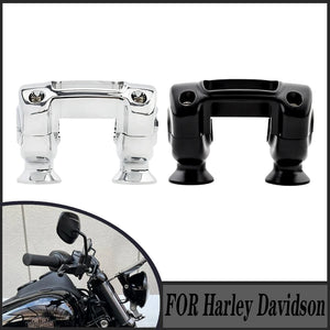 Kit rehausseurs et pontet de guidon pour Harley Softail - vue 1