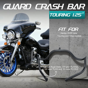 Barre de Protection Moteur "Meathook" 1.25" - Harley-Davidson Touring 2009-Up – photo 2/6