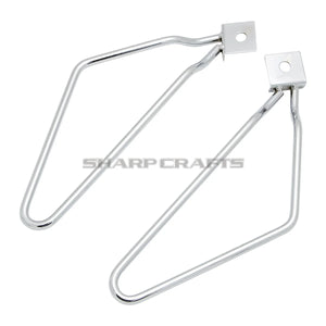 Supports de Sacoches Cavalières en Acier Inoxydable pour Harley Sportster/Dyna/Softail - vue 7