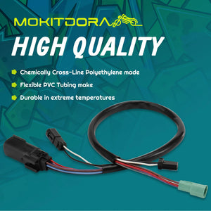 Faisceau de Rallonge Accélérateur Électronique et Poignées Chauffantes (18 à 43 pouces) - Harley-Davidson Touring 2008-2013 – photo 3/10