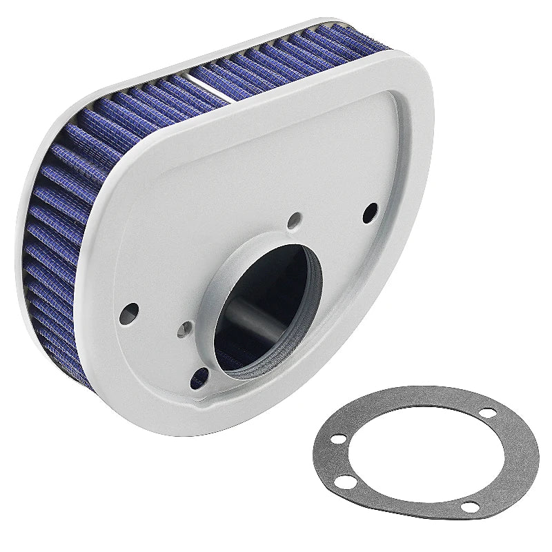 Filtre à air de remplacement bleu pour Harley Touring Softail Dyna - vue 2