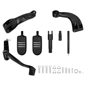 Kit de commandes centrales (Mid Control) repose-pieds, levier de frein et sélecteur - Harley-Davidson Sportster XL 2014-2022 – photo 6/6