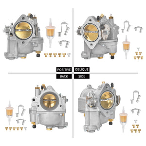 Carburateur Super E style Shorty en aluminium pour Harley-Davidson - vue 4