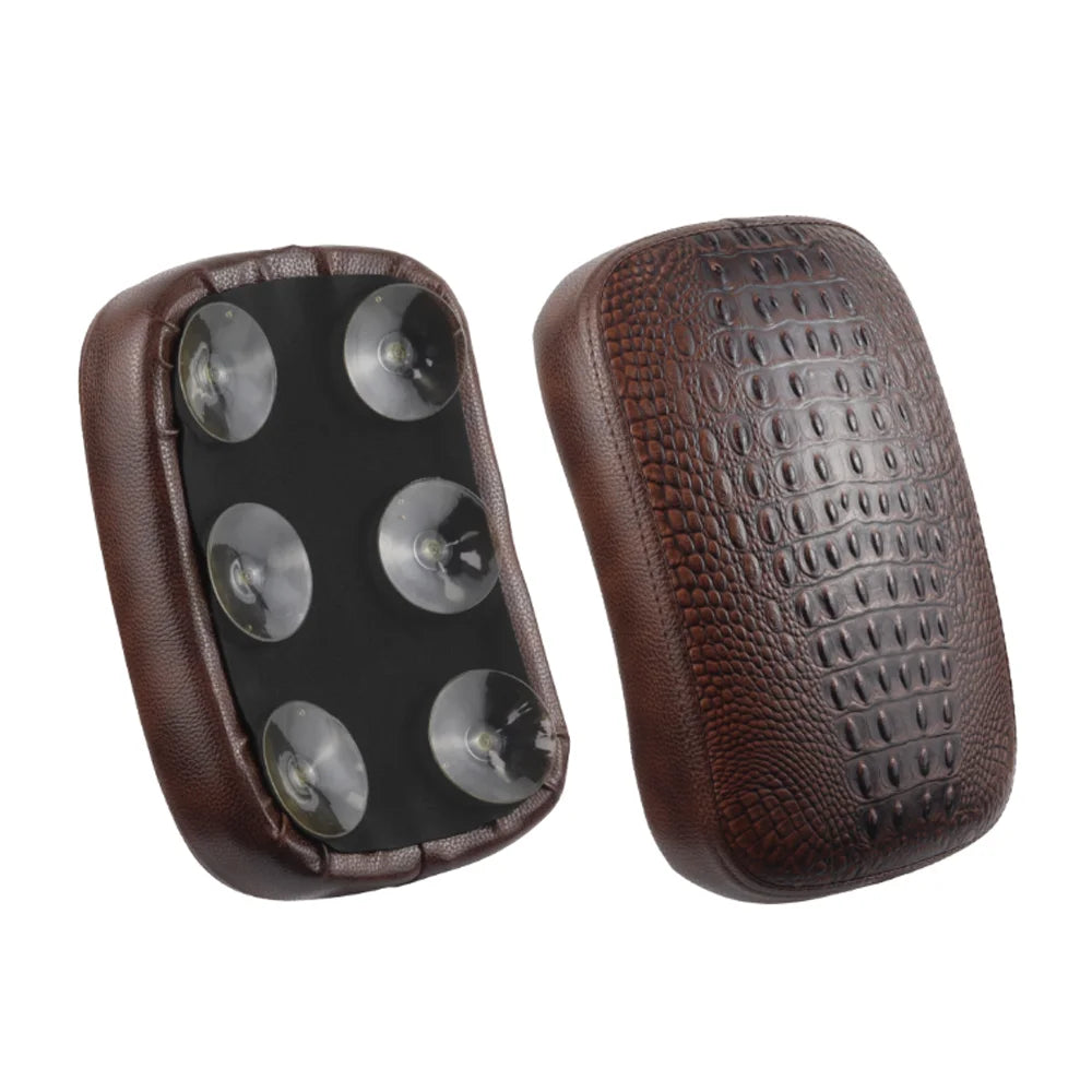 Coussin de selle passager arrière en cuir pour Harley-Davidson Sportster / Touring / Dyna