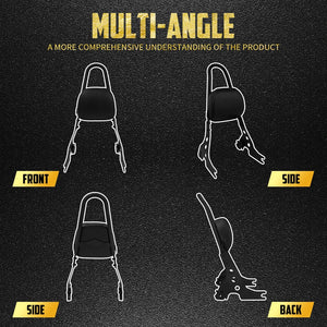 Dossier Passager Amovible (Sissy Bar) - Harley-Davidson Sportster XL 2004-2022 – photo 2/7