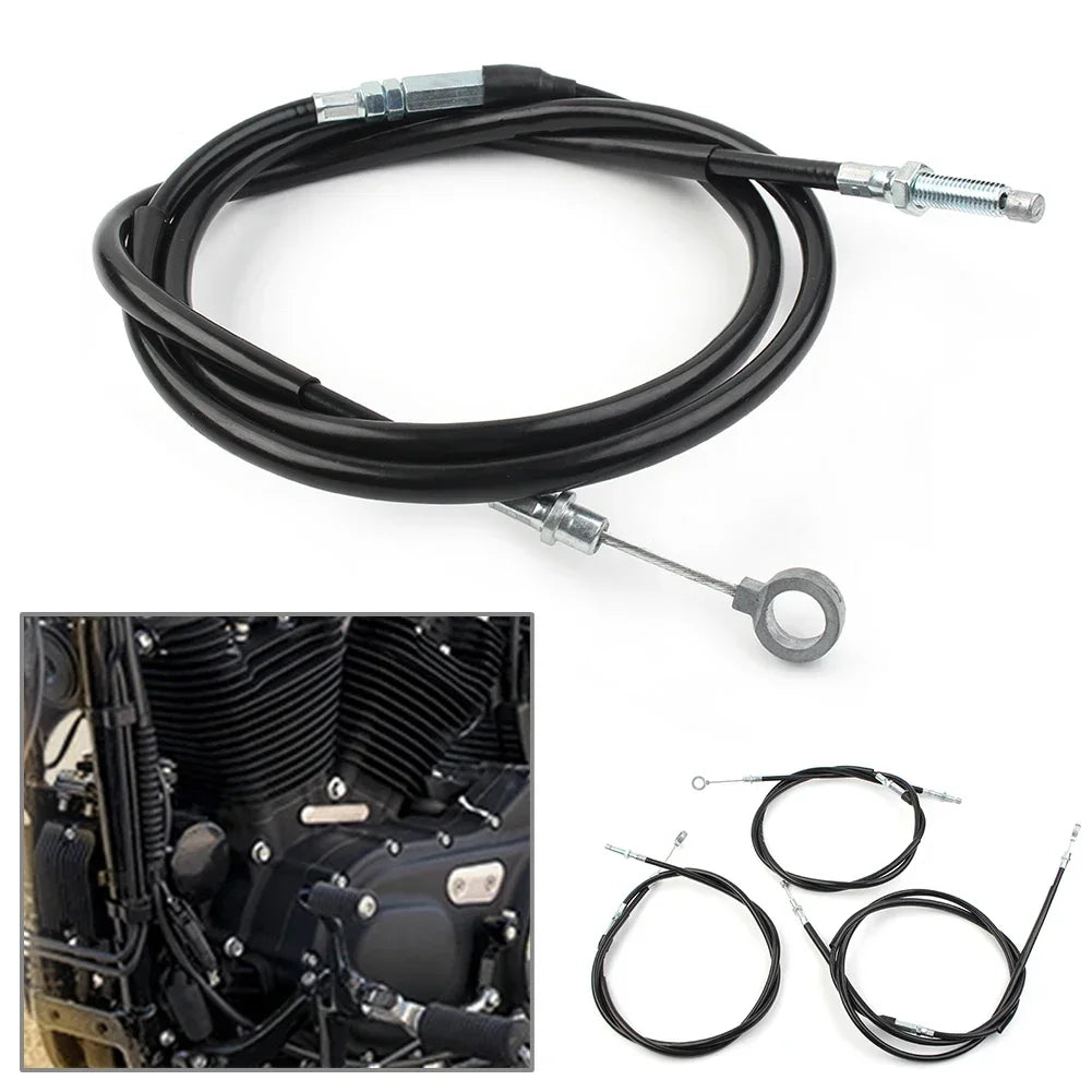 Câble d'embrayage 145/165/185 cm pour Harley-Davidson Sportster XL883, XL1200