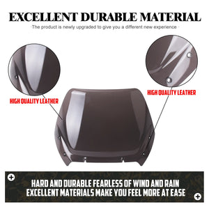 Déflecteur de pare-brise supérieur 12 pouces fumé/transparent pour Harley-Davidson Touring Road Glide FLTRXST, CVO FLTRXSE 2023-2025 – photo 4/8