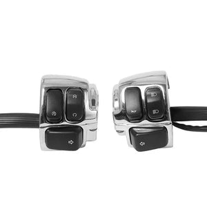 Commodos de guidon pour Harley Softail Dyna - vue 1