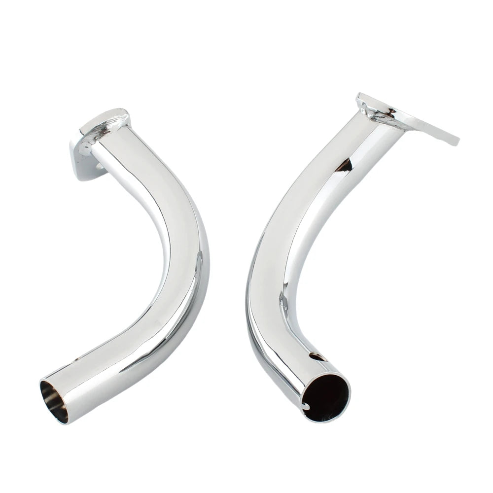 Support en aluminium noir remplaçant les rails de sacoches d'une Harley-Davidson Touring - vue 2