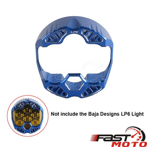 Cache de protection orange pour phare additionnel Baja Designs LP6 Pro - vue 13