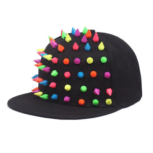 Casquette baseball tête de mort rivetée - vue - vue 16