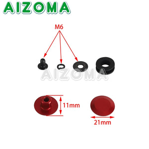 Kit de vis T25 et inserts de fixation pour protège-mains - Harley Low Rider S, Road King, Softail – photo 2/13