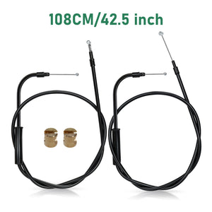 Kit Câble d'Accélérateur Tressé Inox 108cm - Harley-Davidson Sportster XL, Dyna, Softail Standard – photo 7/8