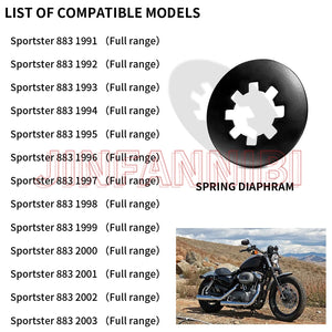 Kit embrayage complet pour Harley Sportster 883 1200 - vue 4