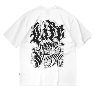 T-shirt homme imprimé hirondelle bicéphale style rock - vue 6