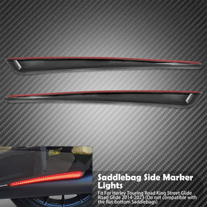 Feux LED Extension de Sacoche (Position/Stop/Clignotant) - Harley-Davidson Touring Electra Glide, Street Glide, FLHR 2014 et plus – photo 8/8